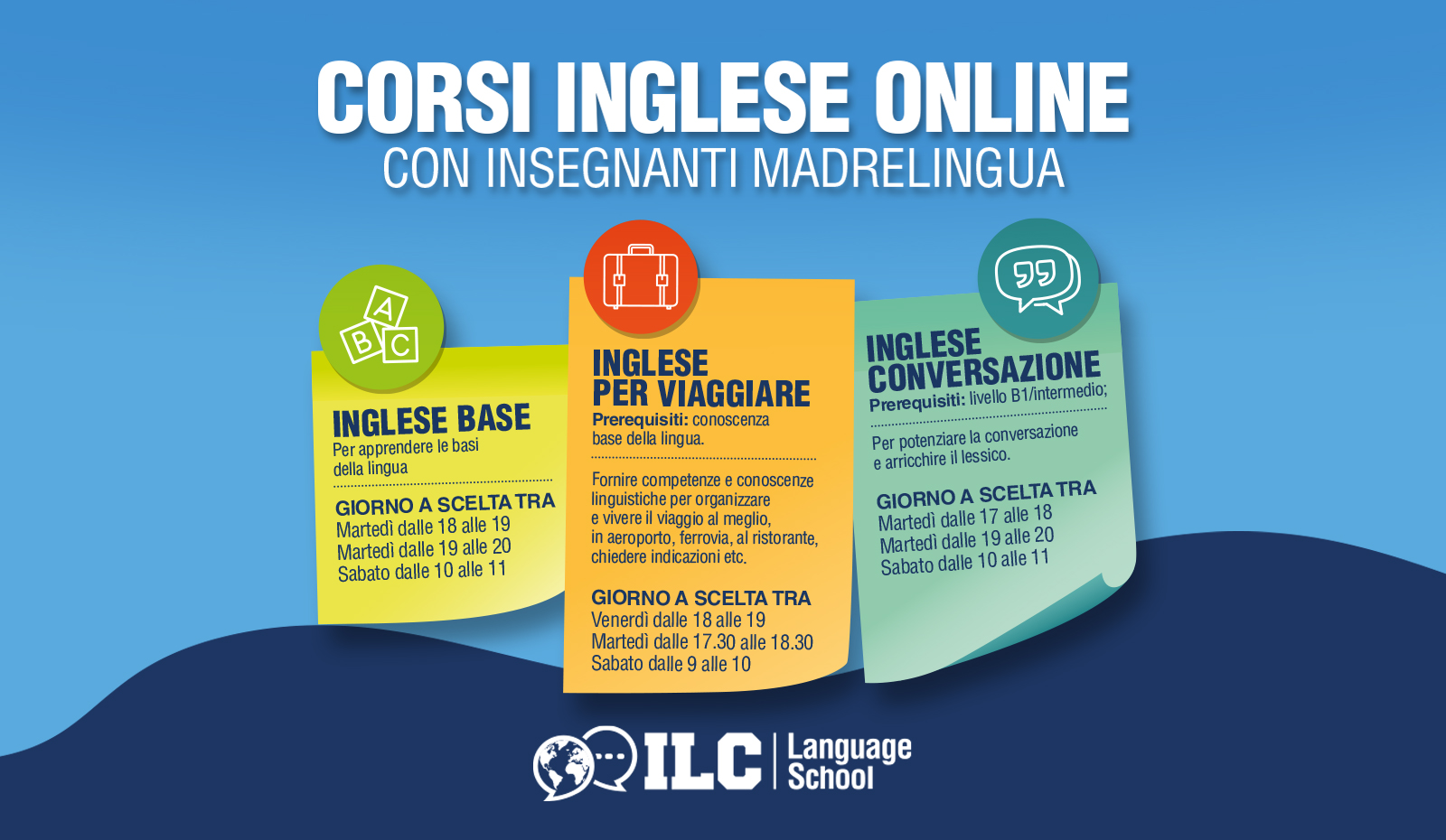 Corsi di inglese online - International Language Corner